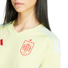Spain National Team Women's 2024 Away Replica Jersey - Yellow | Adidas shop