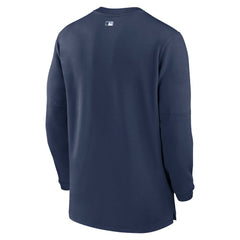 Tampa Bay Rays Authentic Collection Game Time Performance Quarter-Zip Top - Navy | Nike