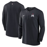 Minnesota Twins Authentic Collection Game Time Performance Quarter-Zip Top - Navy | Nike