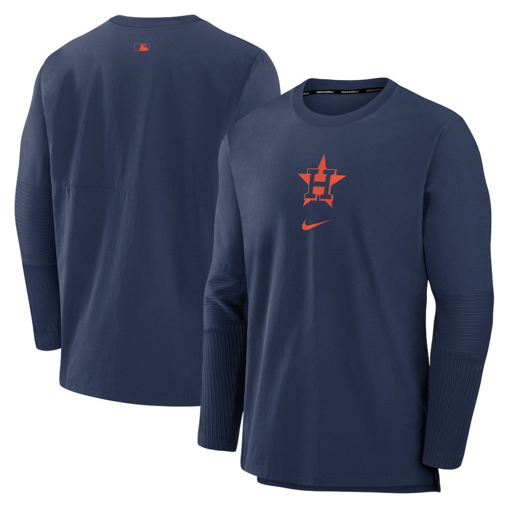 Houston Astros Authentic Collection Player Dri-FIT Lightweight Pullover - Navy | Nike