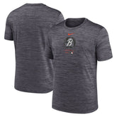 Baltimore Orioles City Connect Authentic Collection Practice Velocity Performance T-Shirt - Black | Nike