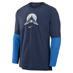 Minnesota Twins Authentic Collection Player Dri-FIT Lightweight Pullover - Navy | Nike