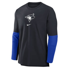 Toronto Blue Jays Authentic Collection Player Dri-FIT Lightweight Pullover - Navy | Nike