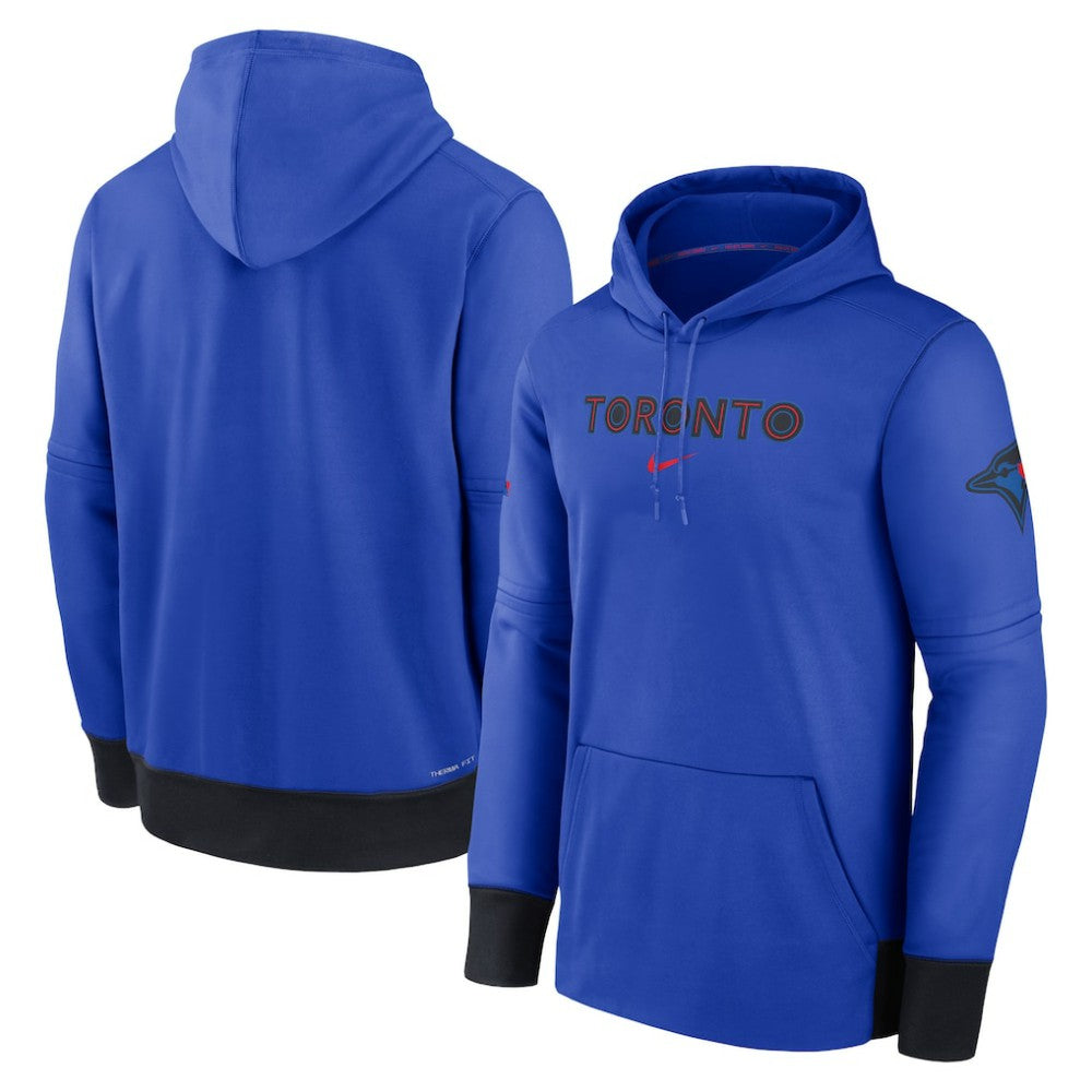 Toronto Blue Jays 2024 City Connect Authentic Collection Practice Performance Pullover Hoodie - Royal | Nike