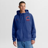 Chicago Cubs Primetime Lockup Full-Zip Hoodie - Royal | Nike