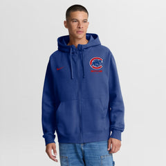 Chicago Cubs Primetime Lockup Full-Zip Hoodie - Royal | Nike