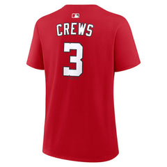 Dylan Crews Washington Nationals Women's Name & Number T-Shirt - Red | Nike