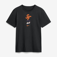 San Francisco Giants City Connect 2-Hit T-Shirt - Black | Nike