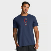 Cleveland Guardians City Connect 2-Hit T-Shirt - Navy | Nike