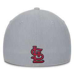 St. Louis Cardinals Primetime Rise Dri-FIT Flex Hat - Gray | Nike