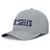 Los Angeles Dodgers Primetime Rise Dri-FIT Flex Hat - Gray | Nike
