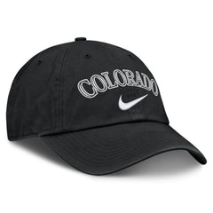 Colorado Rockies Primetime Club Adjustable Hat - Black | Nike