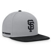 San Francisco Giants Primetime Pro Dri-FIT Snapback Hat - Gray/Black | Nike