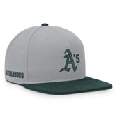 Athletics Primetime Pro Dri-FIT Snapback Hat - Gray/Green | Nike