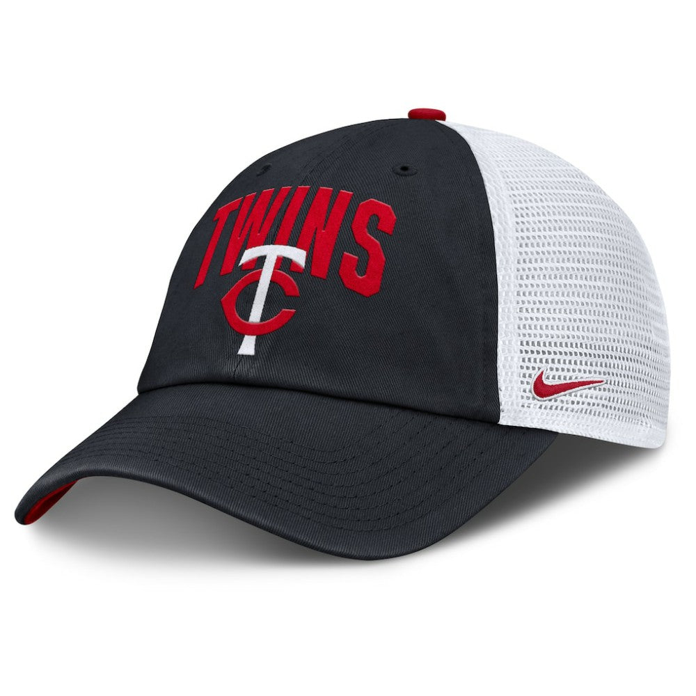 Minnesota Twins Primetime Club Adjustable Trucker Hat - Navy | Nike