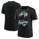 Saquon Barkley Philadelphia Eagles Player Graphic T-Shirt - Heather Black | Nike sale