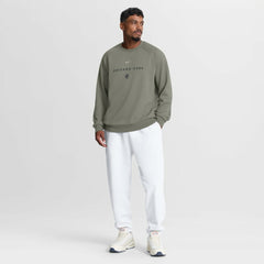 Chicago Cubs Statement Primary Raglan Dri-FIT Sweatshirt - Olive | Nike