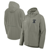 Philadelphia Phillies Unlimited Packable Full-Zip Hooded Jacket - Olive | Nike