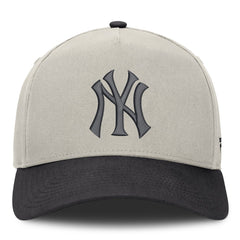 New York Yankees Wonder A-Frame Adjustable Hat - Stone/Graphite