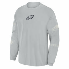 Philadelphia Eagles Oversized Type Play Long Sleeve T-Shirt - Gray online