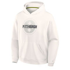 Pittsburgh Steelers Oversized Type Play Location Hoodie - Cream online