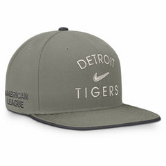 Detroit Tigers Pro Dri-FIT Snapback Hat - Olive | Nike