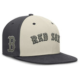 Boston Red Sox Dri-FIT True Fitted Hat - Cream | Nike