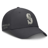 Seattle Mariners Club Dri-FIT Adjustable Hat - Anthracite | Nike