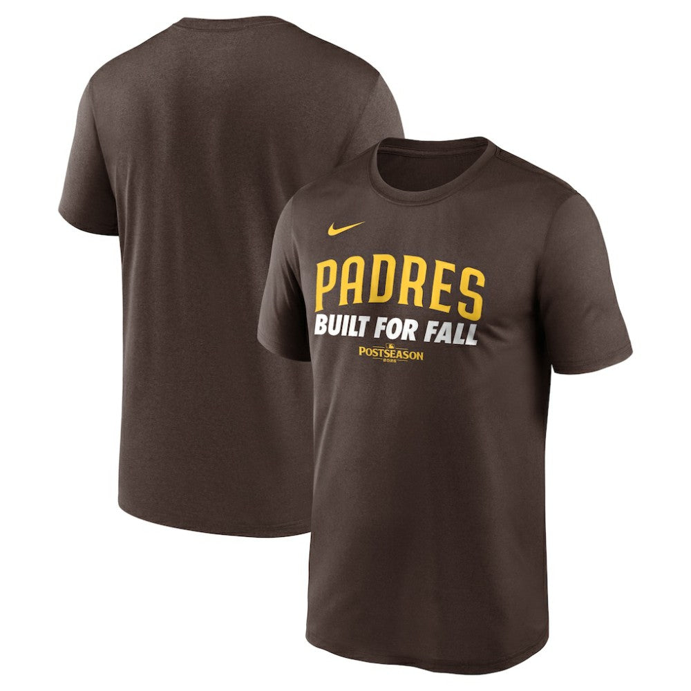 San Diego Padres 2025 MLB Postseason Authentic Collection Legend Dri-FIT T-Shirt - Brown | Nike