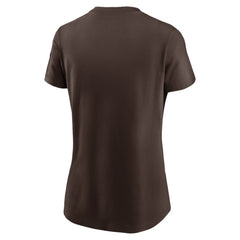 San Diego Padres Women's 2025 MLB Postseason Authentic Collection T-Shirt - Brown | Nike