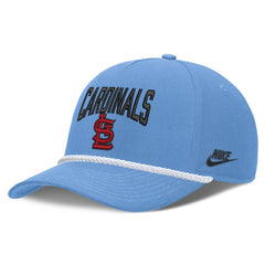 St. Louis Cardinals Cooperstown Rise Adjustable Hat - Light Blue | Nike