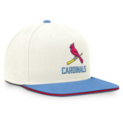 St. Louis Cardinals Cooperstown Pro Dri-FIT Snapback Hat - Cream/Light Blue | Nike