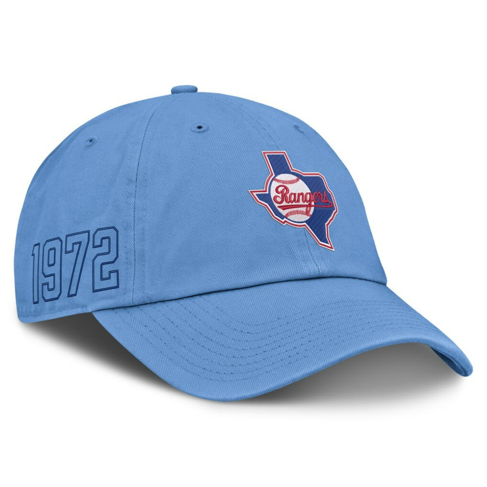 Texas Rangers Cooperstown Club Adjustable Hat - Light Blue | Nike