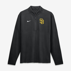 San Diego Padres Dri-FIT Victory Half-Zip Pullover - Black | Nike