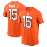 Nik Bonitto Denver Broncos Player Name & Number T-Shirt - Orange | Nike on sale