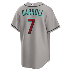 Corbin Carroll Arizona Diamondbacks Road Replica Jersey - Gray | Nike