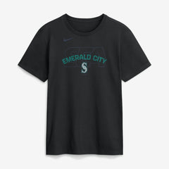 Seattle Mariners Primetime Fashion T-Shirt - Black | Nike