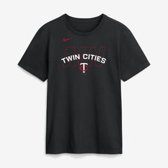 Minnesota Twins Primetime Fashion T-Shirt - Black | Nike