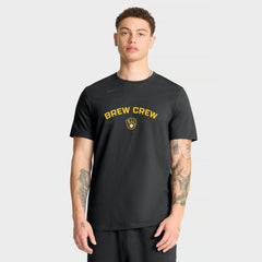 Milwaukee Brewers Primetime Fashion T-Shirt - Black | Nike