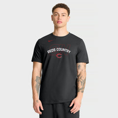 Cincinnati Reds Primetime Fashion T-Shirt - Black | Nike