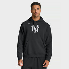 New York Yankees Dri-Fit Club Hoodie - Black | Nike