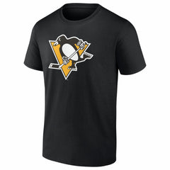 Pittsburgh Penguins Logo Athletic Essential T-Shirt Black