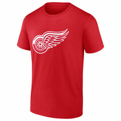 Detroit Red Wings Logo Athletic Essential T-Shirt Red