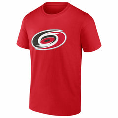 Carolina Hurricanes Logo Athletic Essential T-Shirt Red