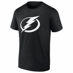 Tampa Bay Lightning Logo Athletic Essential T-Shirt Black