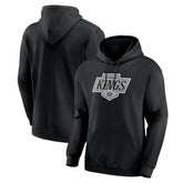 Los Angeles Kings Logo Athletic Essential Hoodie Black