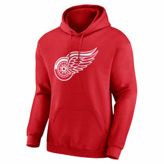 Detroit Red Wings Logo Athletic Essential Hoodie Red
