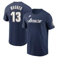 Billy Wagner Houston Astros 2025 National Baseball Hall of Fame Name & Number T-Shirt - Navy | Nike