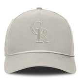 Colorado Rockies Undertone A-Frame Adjustable Hat - Stone