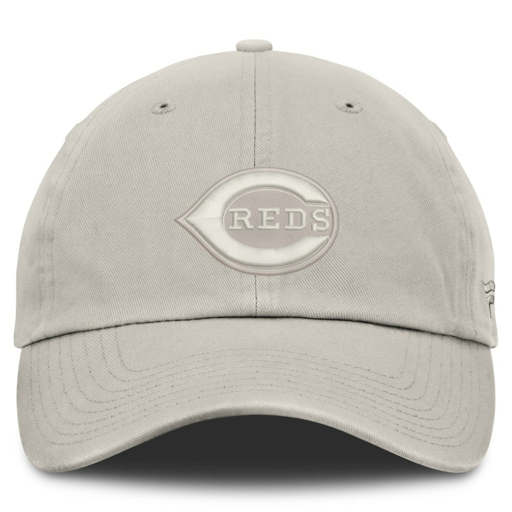 Cincinnati Reds Tinge Adjustable Hat - Stone